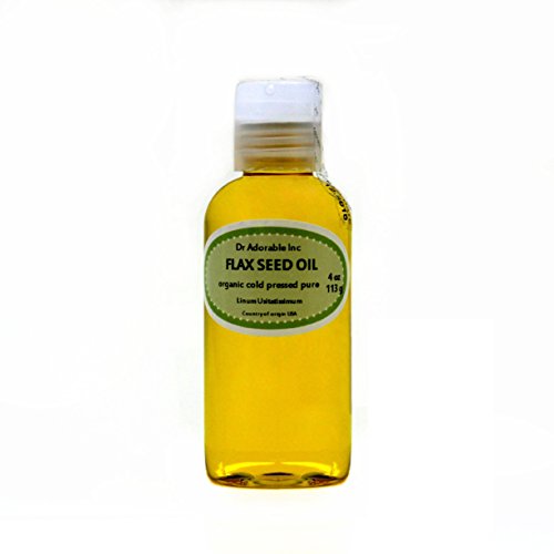 4 Oz Flax Seed Oil Pure Cold Pressed