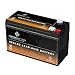Chrome Battery 12V 9AH SLA Rechargeable Replacement Battery compatible with UPS Back Up, Electric Scooter, Emergency Lighting, Wheel Chair, and More: 5.94 x 2.56 x 3.72, T2 Terminal