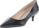 Nine West Womens Illumie Pump Black Leather Size 7.5
