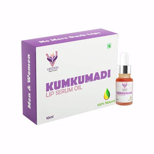 VEEDEES Kumkumadi Lip Serum Oil Lightening Brightening Softening Dark