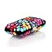HMaking Women's Evening Bag Clutch Crystal Clutch Colorful Acrylic Crossbody Shoulder Purse