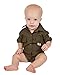 Bull Red Baby Boys PFG Vented Fishing Shirt Button Up One Piece (8 Color Options)