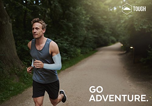 UV-Protection-Cooling-Arm-Sleeves-UPF-50-Long-Sun-Sleeves-for-Men-Women-Perfect-for-Cycling-Driving-Running-Basketball-Football-Outdoor-Activities-Performance-Stretch-Moisture-Wicking cooling sleeves