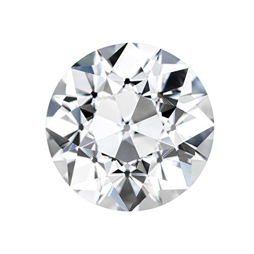 Charles & Colvard Forever One Colorless 4mm Round Old European Cut Moissanite Gemstone 0.26ct DEW
