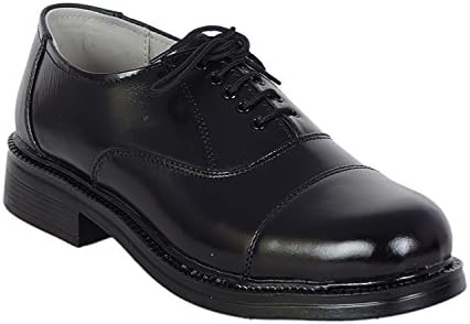 Shoebook Men's Black Leather Oxford Lace Up