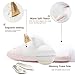 Women House Slippers Cute Pink Unicorn Fuzzy Memory Foam Cotton Shoes Gifts for Girls Men Anti-Slip Rubber Sole Fur Plush Shoes Gift for Kids Winter Warm Bedroom Home Indoor Outdoor