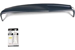 G-PLUS Two Piece Molded Dash Cover Blue Compatible with 2002 2003 2004 2005 Dodge Ram 1500/2003-2005 Dodge Ram 2500 3500