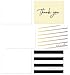 60 Pack Thank You Flat Note Cards - Polka Dot and Striped Assorted Blank Back Thank You Notes, All Occassion No Fold Flat Thank You Greeting Cards and Envelopes (Polka Dot & Stripes V1)