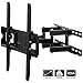 Ollieroo Full Motion Articulating TV Wall Mount for Most 32-55 Inch TV up to VESA 400x400mm and 99 LBS