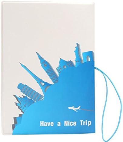 Passport Cover 3D Stereo Design Passport Holder for Travel (Around the world Style)