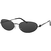 mosanana Y2K Oval Sunglasses for Women and Men Mod. Hacker