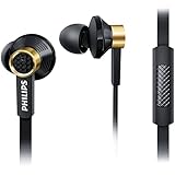 Philips In-ear High Precision Sound Headphone Headset Earphone + Mic Tx2 Black