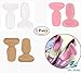 Dr.Seth High Heel Shoe Pads,High Heel Gel Inserts for Women,Prevent Abrasion Blisters Pain T-Shape 3Pairs