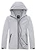 ZSHOW Men's Lightweight Packable Windproof Hooded Jacket Quick Dry Windbreaker