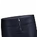 iiniim Women's Faux Leather Zipper Short Mini Skirt Night Club Dress