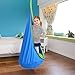 Costzon Kids Pod Swing Chair Tent Nook Indoor Outdoor Hanging Seat Hammock(Blue)