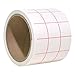 Angel Crafts Transfer Paper Tape: Craft Transfer Tape for Vinyl Application with Red Grid Lines - Self Adhesive Transfer Paper Roll Compatible with Cricut, Silhouette Cameo - 3 Inch by 25 Feet, White