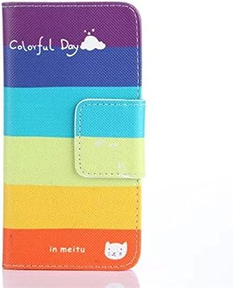 Nexus 5 Case LG Google Nexus 5 Kickstand Case,Bat King Rainbow Pattern [Magnetic] Style Premium Leather Case Wallet Flip Stand [Flap Closure] Cover Case for LG Google Nexus 5