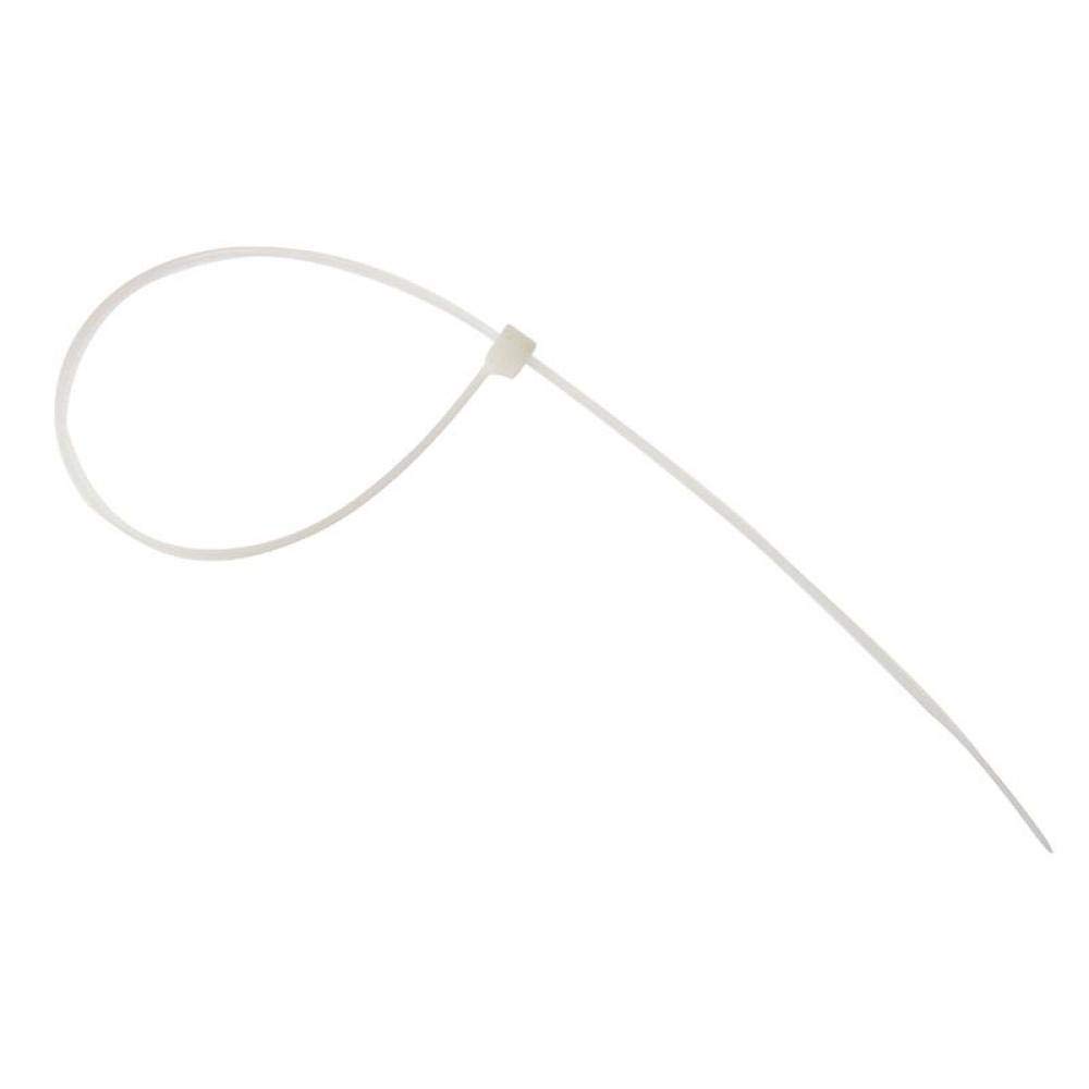ForgeFix Cable Ties | 7.6 x 380mm | Natural | Bag 100