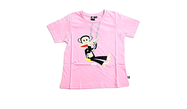 Paul Frank - Camiseta de manga corta - para niña Rosa rosa: Amazon.es: Ropa y accesorios