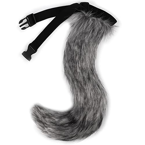 Fluffy Tail: Dim Grey