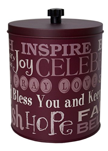 Christian Spiritual Words Food Safe Tin 6