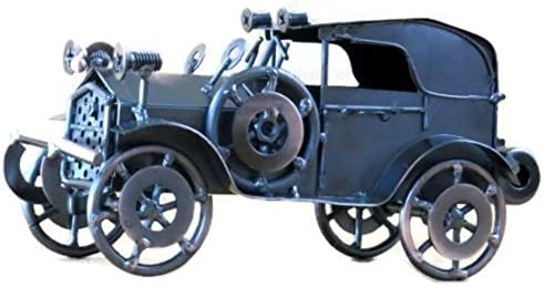 Collectible Figurine-Classic Die Cast Scrap Metal Ambassador Model Vehicle Collectible Sculpture with Copper Finish