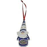 Florida Gators Gnome Metal Christmas Ornament