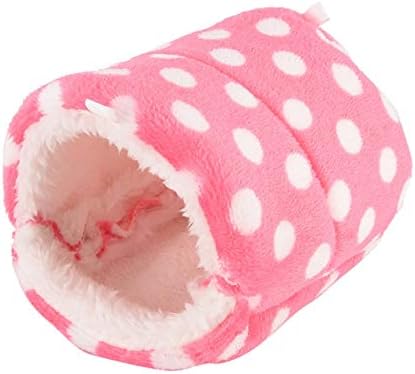 ペットベッド ペットのウサギモルモットハウススーパーハムスター ラットリスの冬暖かいハウスケージ巣