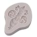 Rurah Totem Flower Silicone Fondant Molds Chocolate Candy Soap Cake Decorating Tools,light Grey