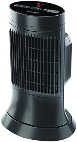 Digital Ceramic 750 - 1500 Watts Mini Tower Black Heater