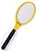 Elucto Electric Bug Zapper Fly Swatter 2200 Volt Single Layer Yellow