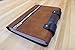Mens Leather Journal - Handmade w/Lined Pages Zipper Closure - Refillable Notebook Diary