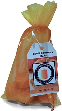 Pumpkin Pie Scented Beeswax Melts, Hand Poured by Hubbardston Candle Company (6)