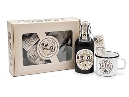 AHOI Rum Sankt Pauli - Geschenkset mit AHOI Becher