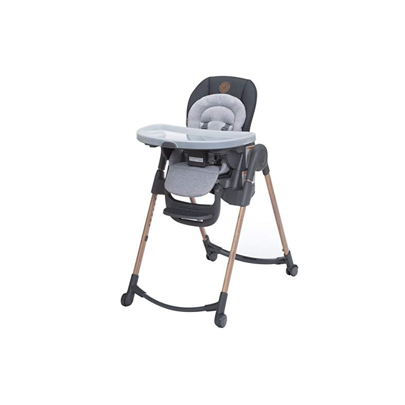Maxi-Cosi 6-in-1 Minla High Chair, Essential Graphite Maxi-Cosi 6-in-1 Minla High Chair, Essential Graphite