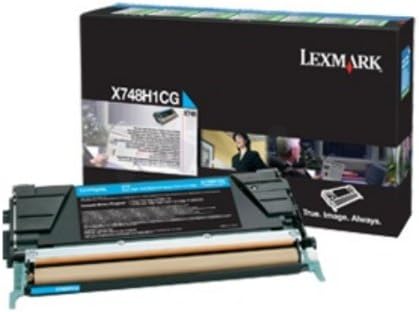 Lexmark X748H3CG Lexmark X746 Laser Cartridge, Cyan