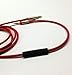 NewFantasia audiocab158 Replacement Cable and Remote Mic for iPhone iPod iPad to Sennheiser Momentum Headphone, Red