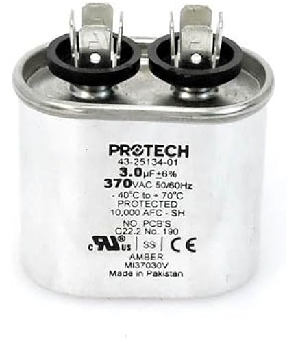 嵐 FC 36～43 36-43 uF x 220/250 VAC - Packard PTMJ36 Start Capacitor - 36