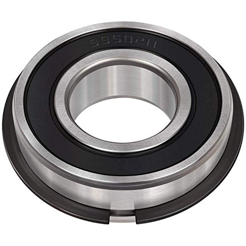 Donepart 99502HNR Bearings 5/8 x 1-3/8 x .433 Inch Ball Bearings with Snap Ring for Motor, Lawn Mower, Go Kart, Wheelbarrows, Carts & Hand Trucks (10 Pack)