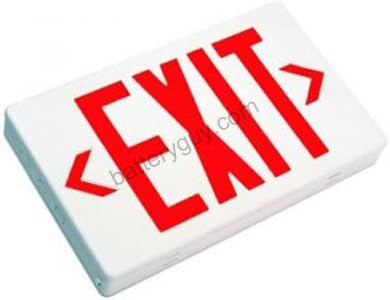 EZXTEU2RWEM Emergency Light - Red Lettering