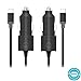 Motorola [2 Pack] TurboPower 15 USB-C (Type C) Car Chargers - Moto Z Play/Droid/Force, Z2 Play/Force, X4 - Black
