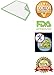 Chux Disposable Underpads by Healthline, Disposable Waterproof Absorbent Incontinence Bed Pads for Adults, Elderly, Pets, Medical Chucks Pads & Mattress Protector, 23X36, 50/Case, Green