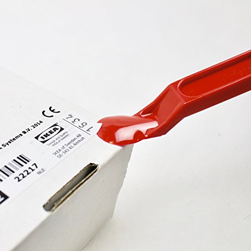 Label and Sticker Remover Scraper Tool Plastic Six Pack Made in USA