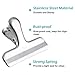 Upgraded 12 Pack Heavy Duty Stainless Steel Chip Bag Clips with Rounded Edges, Demaxiya Chip Clips Great for Air Tight Seal Grip on Coffee, Food & Bread Bags, Kitchen Home Office Usage