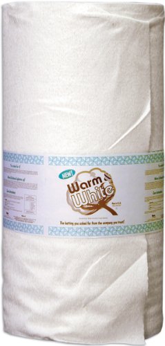 WARM COMPANY Cotton Batting By-The-Yard, Crib Size