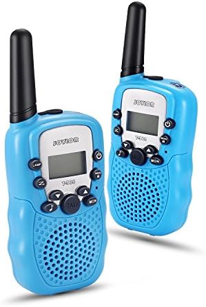 Joylor 2-Way Walkie Talkie Toy with 3-5 Km Range, Blue (Pack of 2)