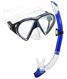 Phantom Aquatics Mexico Mask Dry Snorkel Set