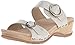 Dansko Women's Manda Slide Sandal, Oyster Washed Leather, 38 EU/7.5-8 M US