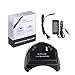 TAKOYI LED Nail Lamp 64W Gel Light Nail Dryer Cordless Gel Light 4 Timer Setting Cordless UV Led Nail Light Curing Nail Dryer for Gel Nails with Lifting Handle Touch Sensor LCD Screen (Black)